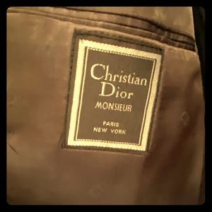 CHRISTIAN DIOR 44 Regular suit